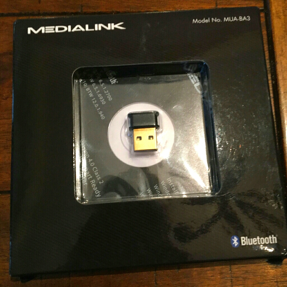 NWT Medialink Bluetooth Enabling USB Adapter